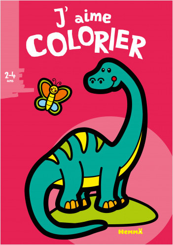J'aime colorier - Diplodocus - Livre de coloriage – Dès 2 ans