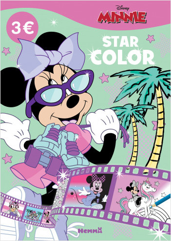 Disney Minnie – Star Color – Livre de coloriage – Dès 4 ans	