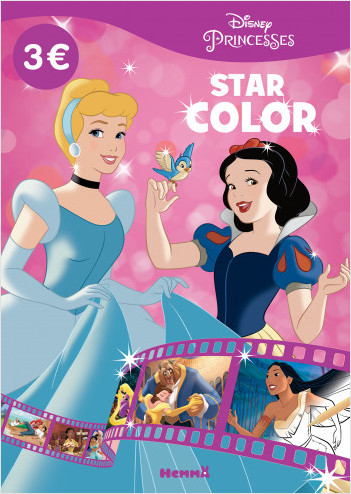 Disney Princesses – Star Color – Livre de coloriage – Dès 4 ans