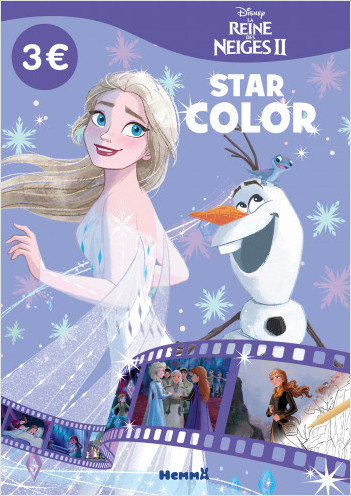 Disney La Reine des Neiges 2 – Star Color – Livre de coloriage – Dès 4 ans