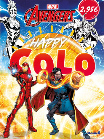 Marvel Avengers – Happy Colo – Livre de coloriage – Dès 5 ans