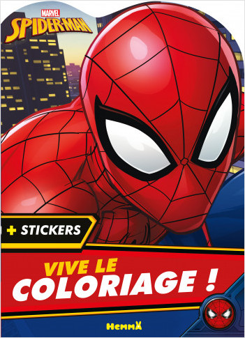 Marvel Spider-Man – Vive le coloriage ! – Livre de coloriage avec stickers – Dès 4 ans