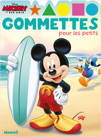Disney Mickey et ses amis – Gommettes pour les petits - Livre de gommettes – Dès 3 ans	