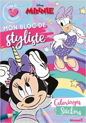 Disney Minnie – Mon bloc de styliste – Coup de coeur créations – Bloc stylisme et mode – Dès 5 ans