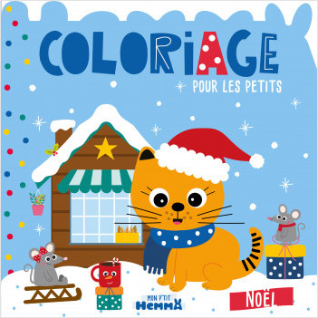 Mon P'tit Hemma - Coloriage pour les petits - Noël - Album de coloriage - Dès 3 ans