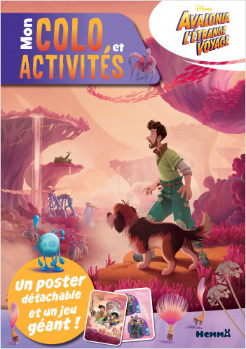 Disney Avalonia l'étrange voyage - Mon colo et activités + poster - Livre de coloriage et activités avec un poster - Dès 5 ans