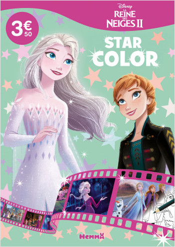 Disney La Reine des Neiges 2 - Star Color – Livre de coloriage – Dès 4 ans