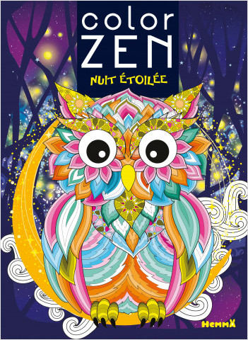 Color Zen - Nuit étoilée - Livre de coloriage détente - Dès 7 ans