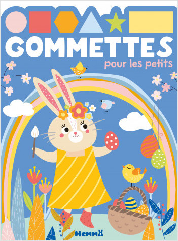 Gommettes pour les petits - Pâques - Livre de gommettes - Dès 3 ans