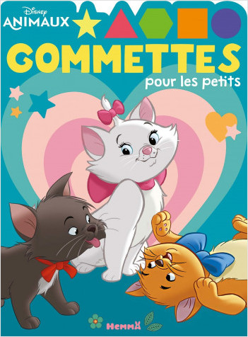 Disney Animaux - Gommettes pour les petits - Livre de gommettes – Dès 3 ans
