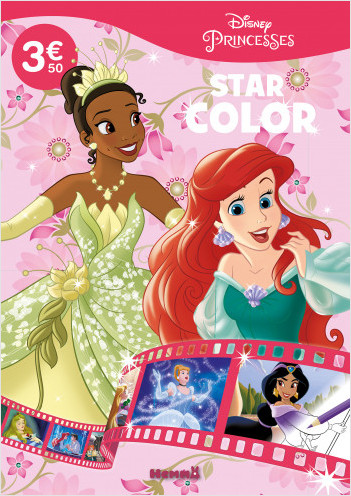 Disney Princesses – Star Color – Livre de coloriage – Dès 4 ans	