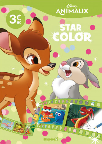 Disney Animaux – Star Color – Livre de coloriage – Dès 4 ans