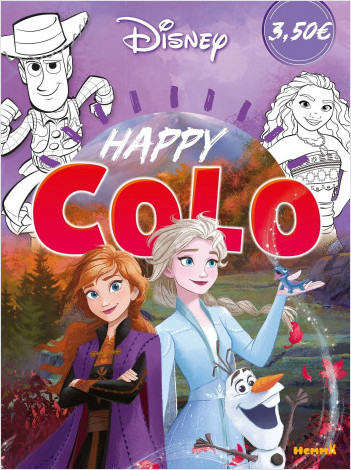 Disney – Happy Colo – Livre de coloriage pour enfants – Dès 5 ans