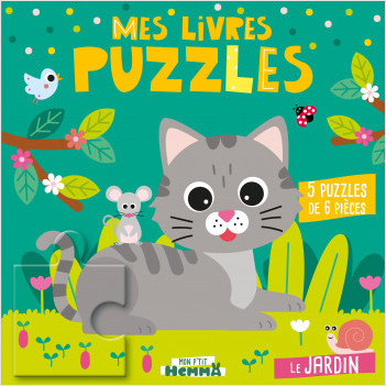 Mon P'tit Hemma - Mes livres puzzles - Le jardin - Dès 3 ans 