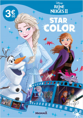 Disney La Reine des Neiges 2 – Star Color – Livre de coloriage pour enfants – Dès 4 ans