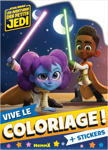 Disney Star Wars - Les Aventures des Petits Jedi – Vive le coloriage !  Dès 4 ans