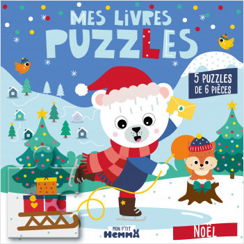 Mon P'tit Hemma - Mes livres puzzles - Noël - Dès 3 ans 