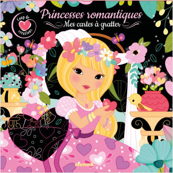 Coup de cœur créations - Mes cartes à gratter - Princesses romantiques -  Dès 5 ans	
