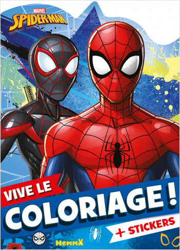 Marvel Spider-Man  - Vive le coloriage ! – Livre de coloriage avec stickers – Dès 4 ans