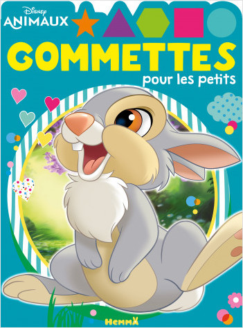 Disney Animaux  - Gommettes pour les petits - Livre de gommettes – Dès 3 ans