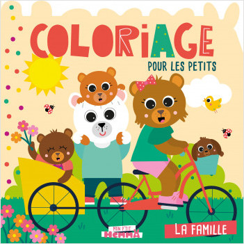 Mon P'tit Hemma - Coloriage pour les petits - La famille - Album de coloriage - Dès 3 ans