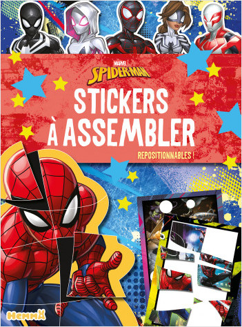 Marvel Spider-Man - Stickers à assembler - Livre d'activités avec stickers - Dès 4 ans
