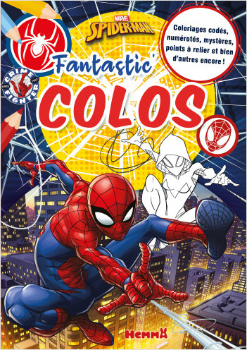 Marvel Spider-Man - Fantastic' colos - Gros livre de coloriage - Dès 5 ans