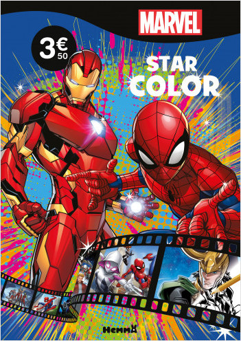 Marvel - Star Color – Livre de coloriage – Dès 4 ans
