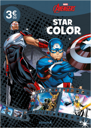 Marvel Avengers - Star Color – Livre de coloriage – Dès 4 ans