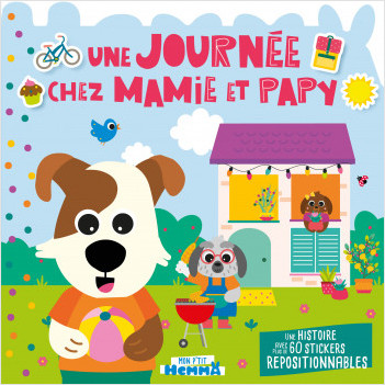 Mon P'tit Hemma - Une journée chez Mamie et Papy - Album avec stickers - Dès 3 ans 