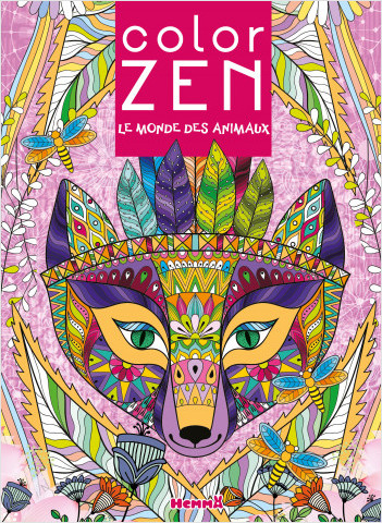 Color Zen - Le monde des animaux - Livre de coloriage détente - Dès 7 ans