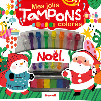  Mes jolis tampons colorés - Vive Noël ! – Dès 3 ans