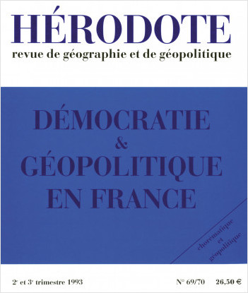 Démocratie et géopolitique en  France