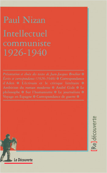 Intellectuel communiste (1926-1940)