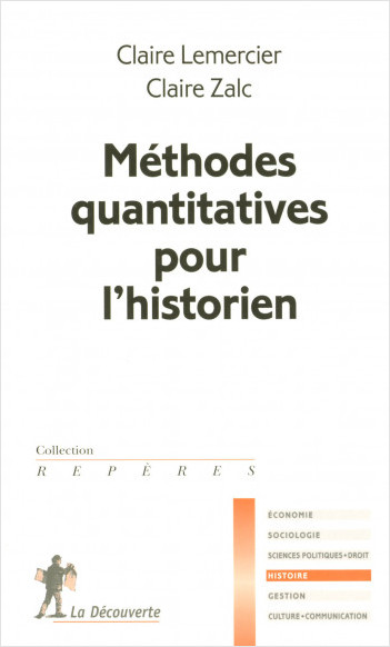 Méthodes quantitatives pour l'historien
