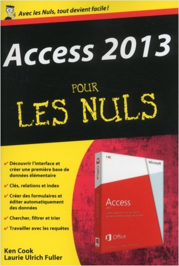 Access 2013 Poche pour les Nuls
