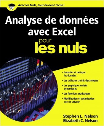 Analyse de données avec  Excel pour les Nuls