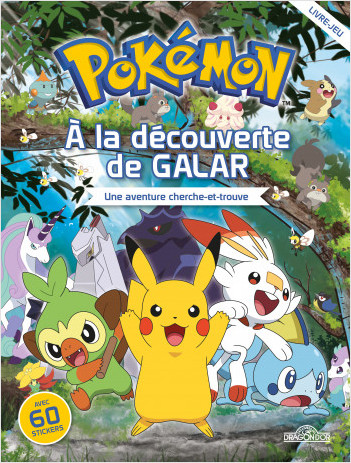 Pokémon – A la découverte de Galar – Une aventure cherche-et-trouve avec stickers
