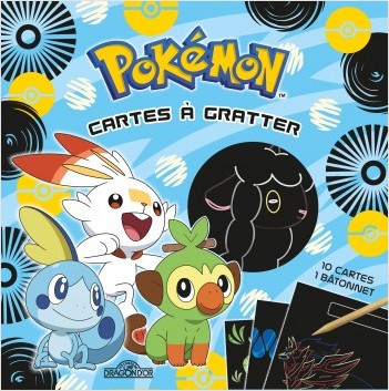 Pokémon - Cartes à gratter (Galar) - Pochette de 10 cartes à gratter - Dès 6 ans