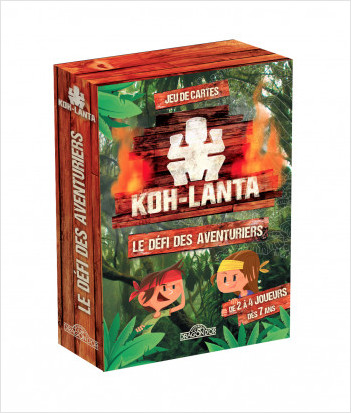 Koh-Lanta – Mon jeu de cartes – De 2 à 4 joueurs – 50 cartes – Dès 7 ans
