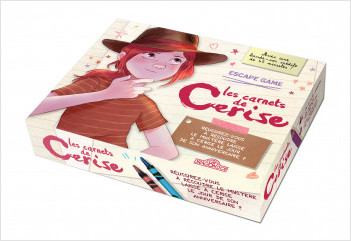 Les Carnets de Cerise – Escape box – Escape game enfant de 2 à 5 joueurs – Dès 8 ans