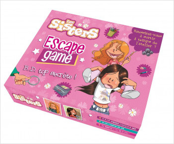 Les Sisters – Escape box – B.D. top secrète ! – Escape game enfant de 2 à 6 joueurs – Dès 6 ans