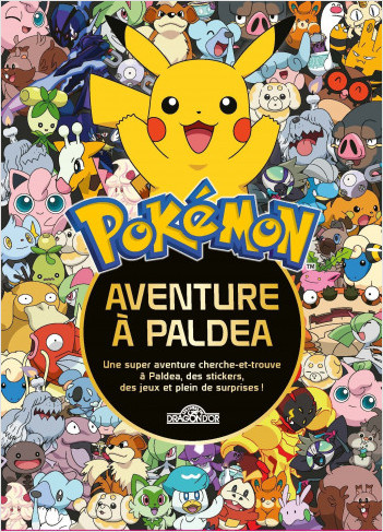 Pokémon – Mon livre collector – Une aventure à Paldea – Beau livre de cherche-et-trouve et activités avec des surprises – Dès 6 ans