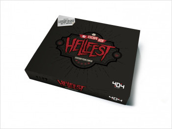 Escape Box Hellfest : Évasion pour l'enfer - Escape game de 3 à 7 joueurs - Dès 14 ans et adulte