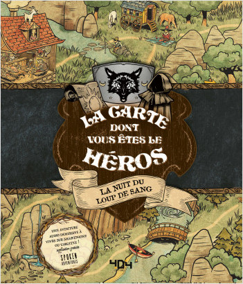 Carte dont vous êtes le héros - La forêt maudite - Une aventure interactive - À partir de 10 ans 