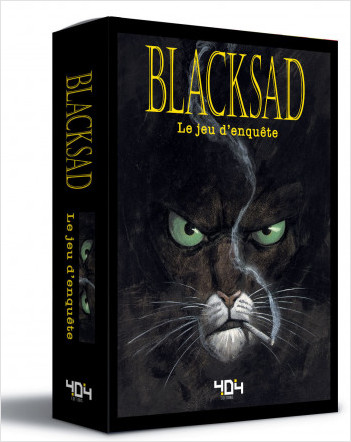 Blacksad - Le jeu d'enquête - De 2 à 4 joueurs - À partir de 14 ans