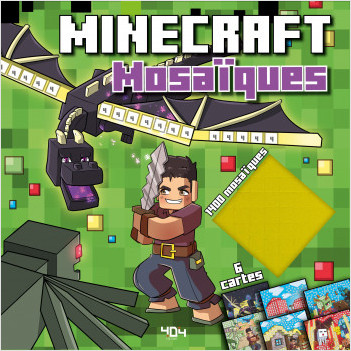 Minecraft - Ma pochette mosaïques - Loisirs créatifs - Dès 7 ans 