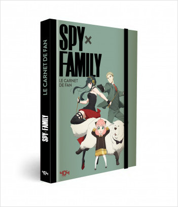 Carnet de fan Spy x Family - Un carnet officiel à remplir - À partir de 8 ans