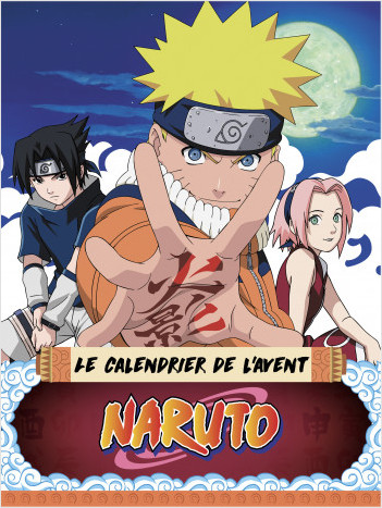 Naruto - Le calendrier de l'avent officiel 2023 - Pour enfants à partir de 6 ans