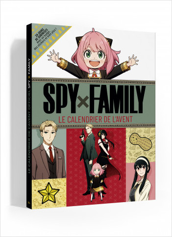 Spy x Family - Le calendrier de l'avent officiel 2023 - Pour les enfants à partir de 6 ans